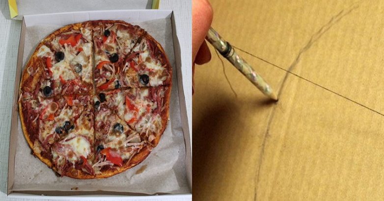 Что можно сотворить из обычной коробки для пиццы