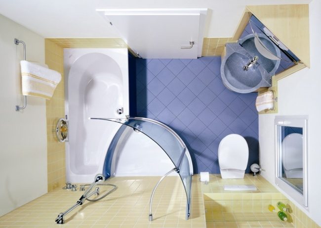 11 больших идей для маленькой ванной комнаты
