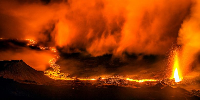 Врата ада: вулкан на острове Реюньон