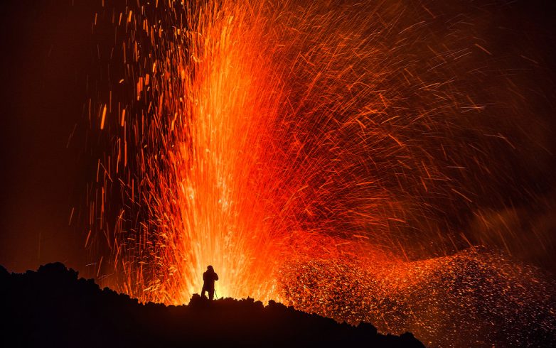 Врата ада: вулкан на острове Реюньон