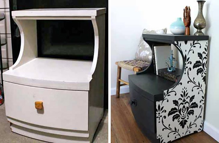 14 потрясающих идей, которые помогут преобразить старую мебель и подарить ей вторую жизнь
