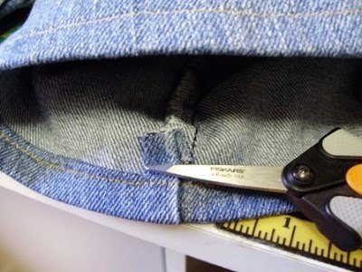 Как самостоятельно подшить джинсы: пошаговая фотоинструкция