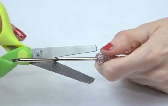 5 простых способов самостоятельно заточить ножницы