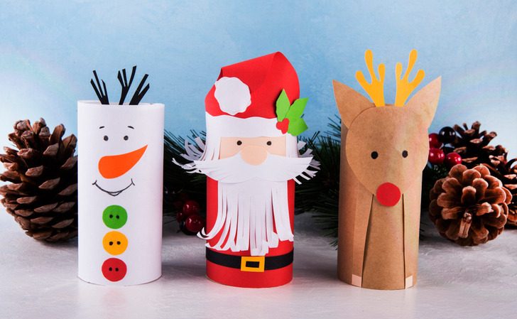 11 идей для волшебных новогодних игрушек из подручных материалов