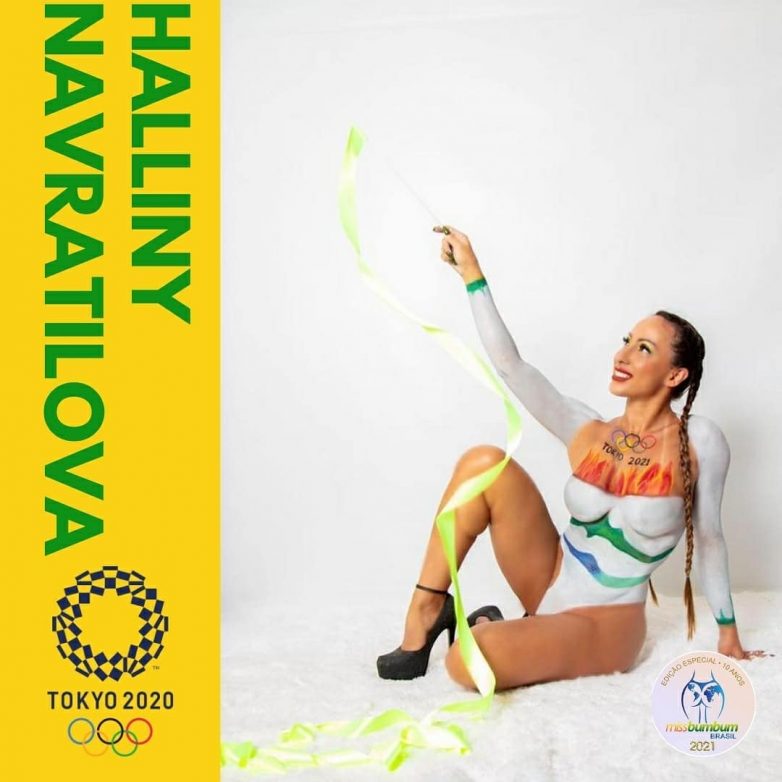 Конкурсантки «Мисс Бум Бум» решили поддержать бразильских спортсменов на Олимпиаде пламенным боди-артом