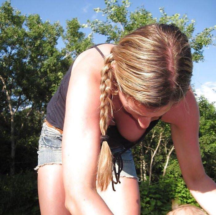 Сисечные засветы