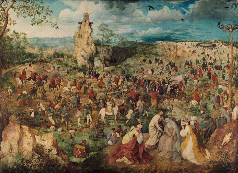 Загадки и символы великой картины Питера Брейгеля «Голгофа»