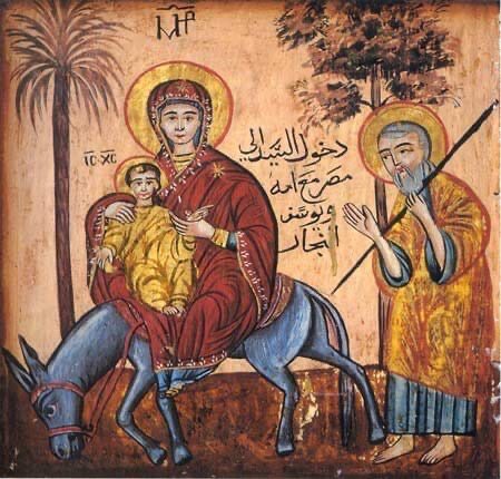 Коптские иконы: выражение детской радости