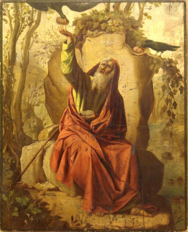Как оказался ворон на иконе пророка Илии?