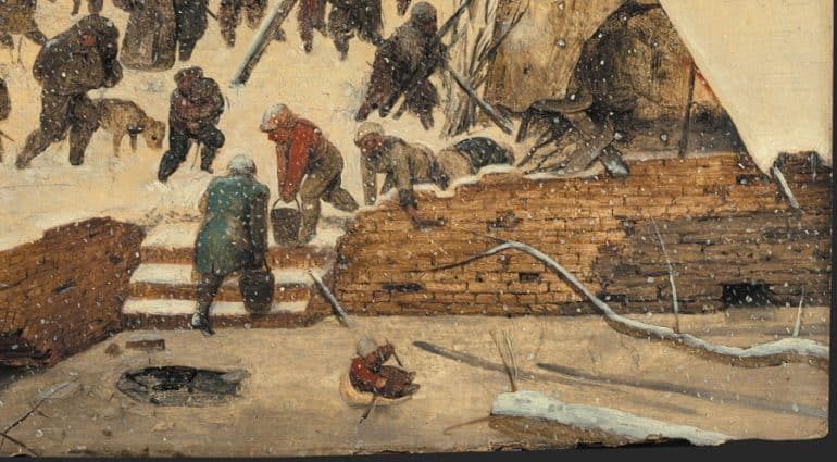 Секреты картины Питера Брейгеля «Поклонение волхвов в снегу»