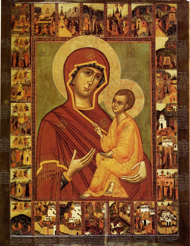 Тихвинская икона Божией Матери: история, заступничество, иконография