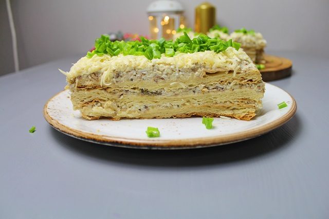Закусочный торт «Наполеон»