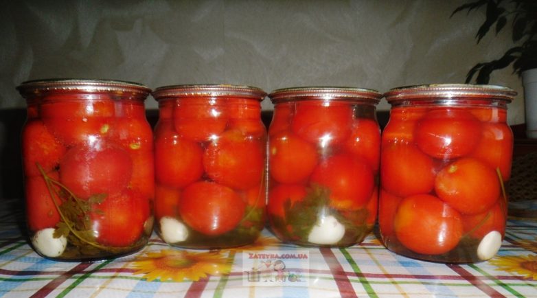 Консервируем помидоры «Лакомка» (без уксуса)
