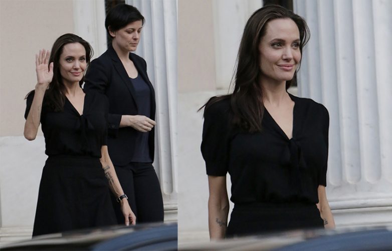 Вес Анджелины Джоли достиг критического минимума
