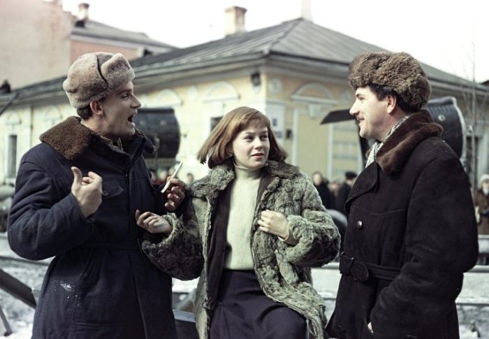Фотографии со съемочных площадок известных советских фильмов
