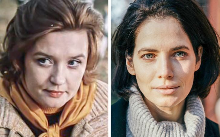 Фото советских и современных актрис в одном и том же возрасте