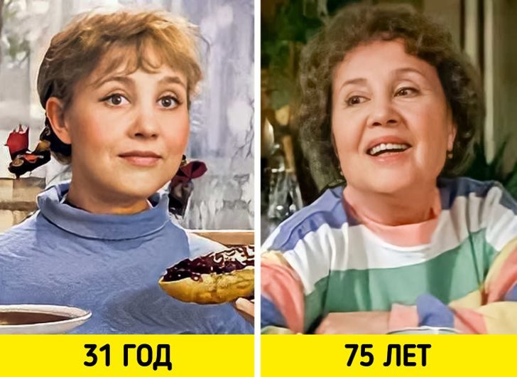 Фото советских актрис в своих звёздных и последних ролях