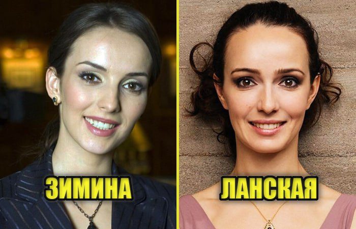 Российские актрисы, которые очень похожи друг на друга