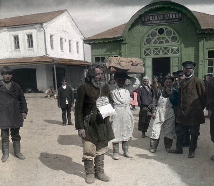 Цветные фотографии России 1896 года