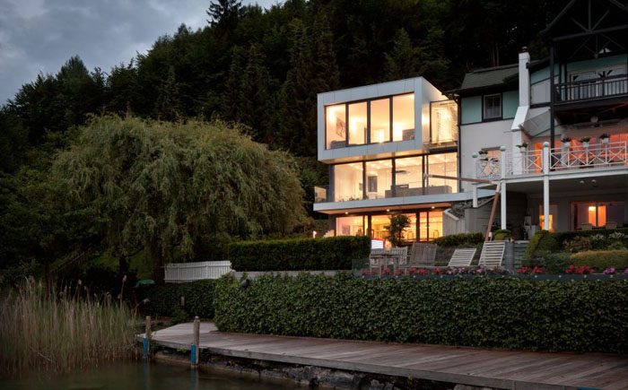 Самые потрясающие дома на берегу озер