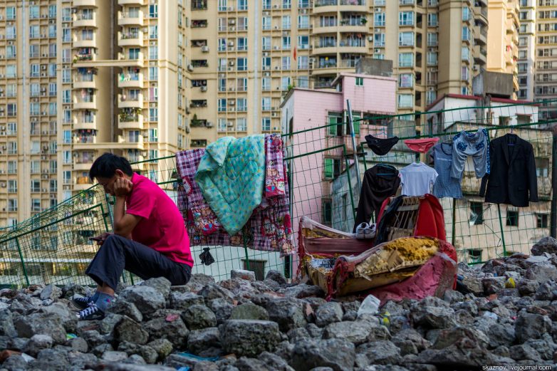 Жизнь в китайских трущобах