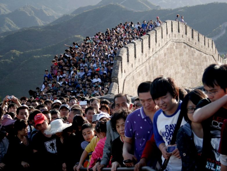 20 фотографий о том, как чертовски перенаселён Китай