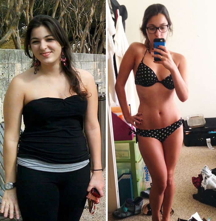 Фото людей после и до похудения фото