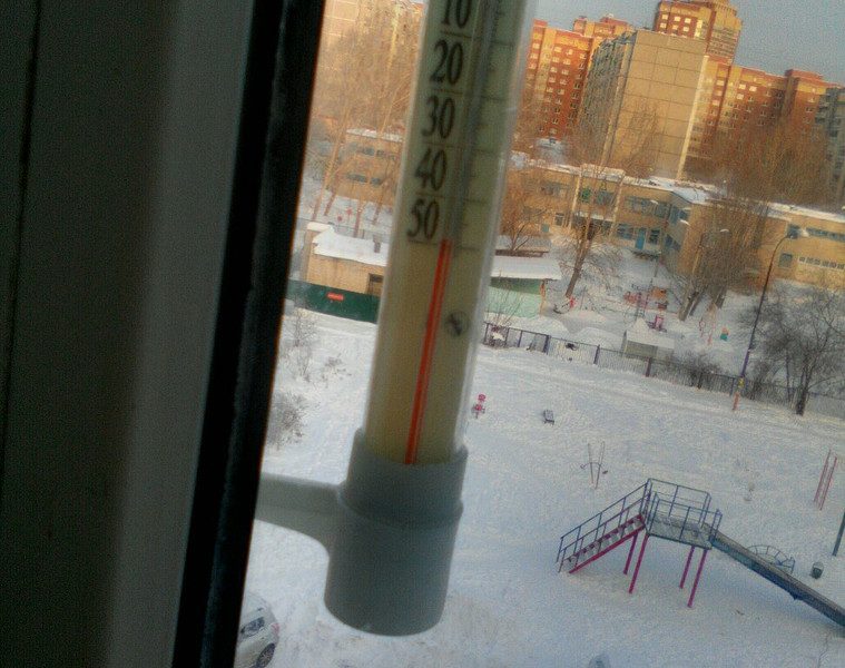 Настоящие русские морозы, не поддающиеся измерению