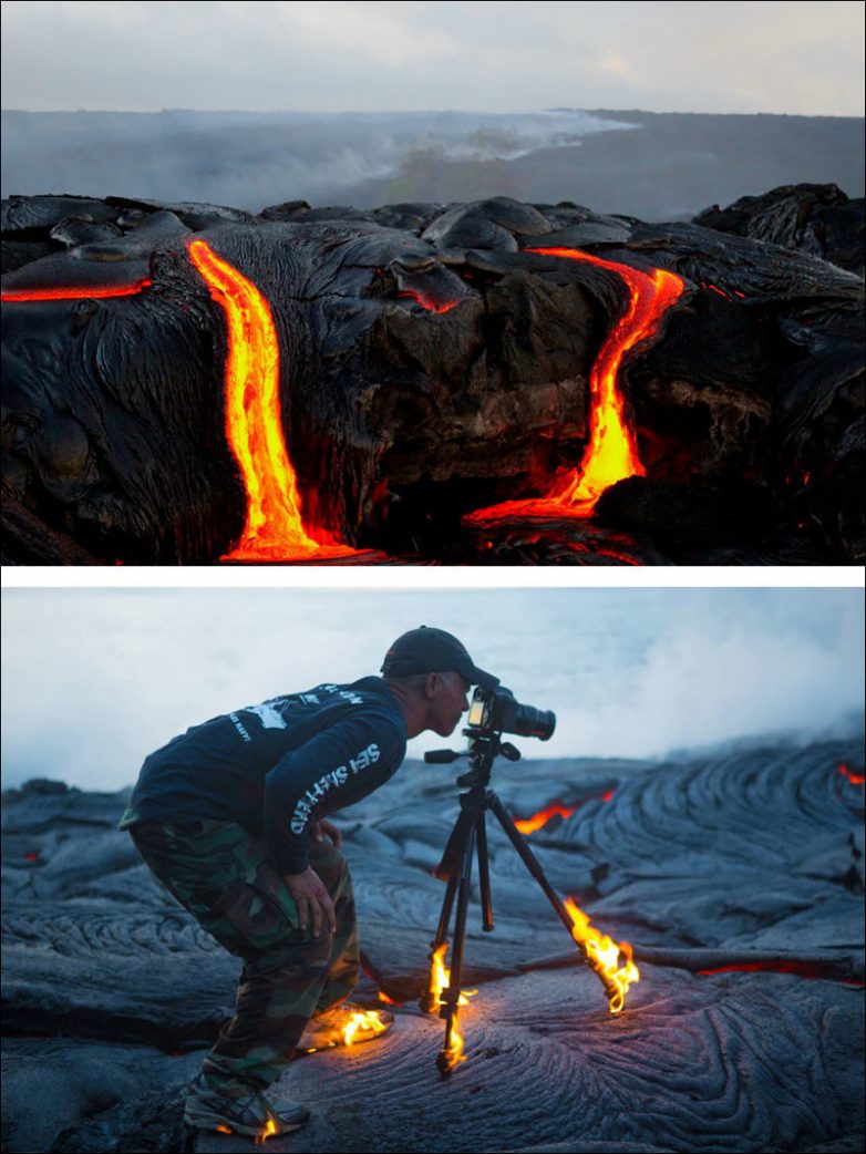 Вот так создаются фотошедевры