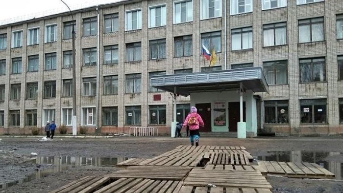 Кировская школа До и После популярности в Интернете