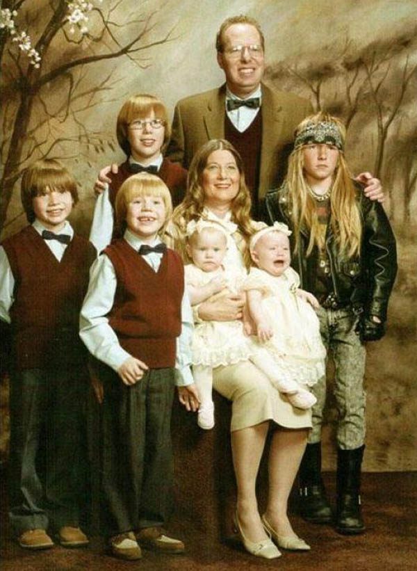 Безумные семейные снимки американцев