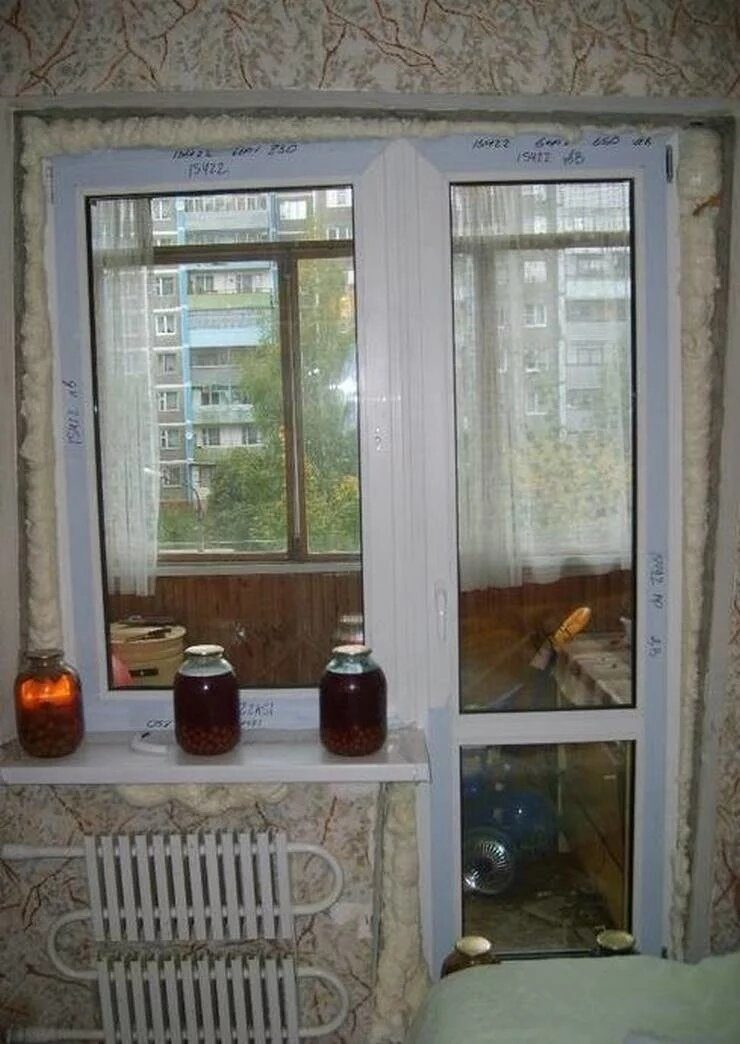 Монтажной пены много не бывает. Вот доказательства... / Всё самое ...
