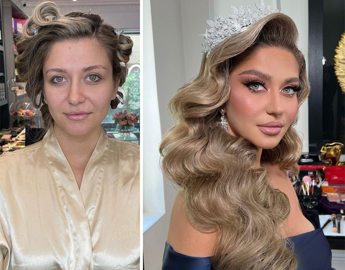 17 невест до и после свадебного макияжа, который так их изменил, что женихи могут и не узнать