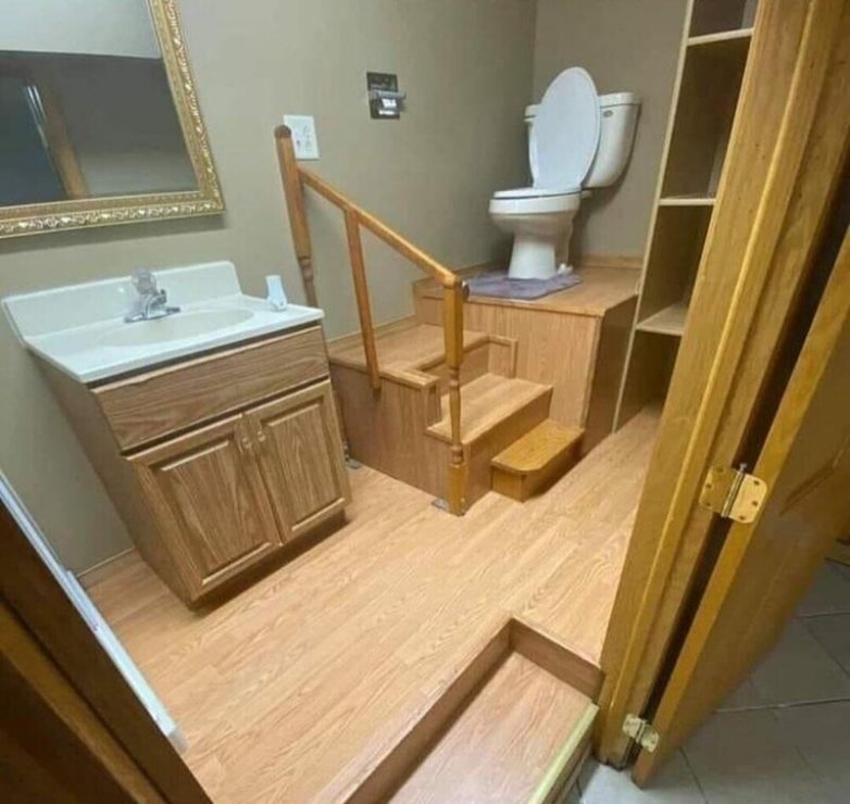 А вы, бывали в таких туалетах?