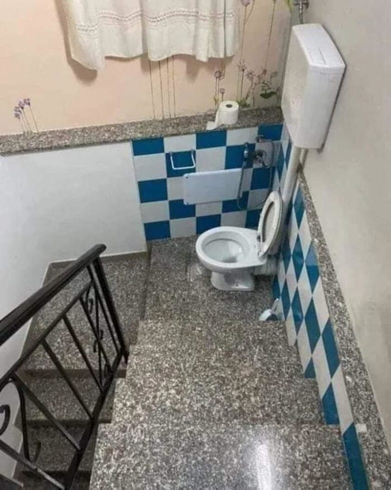 А вы, бывали в таких туалетах?