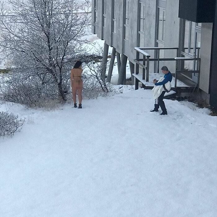 Люди, которых застали врасплох во время фотосессии
