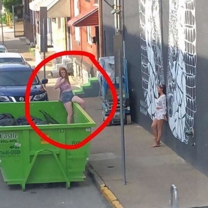 Люди, которых застали врасплох во время фотосессии