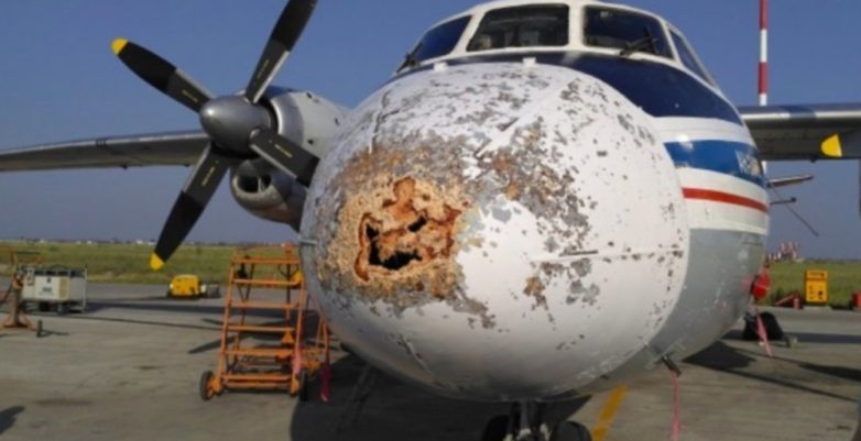 Кадры, сделанные после приземления самолетов: лучше этого не видеть