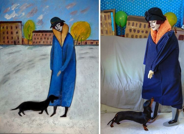 Люди, «сошедших с холста», которые повторили великие картины, внеся свою изюминку