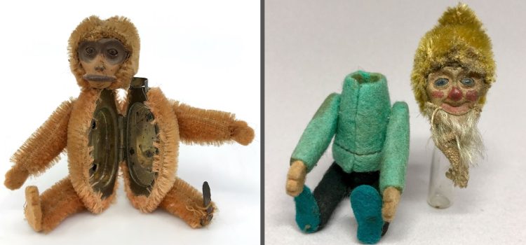 Затейливые старинные игрушки, напоминающие, что люди с фантазией были во все времена