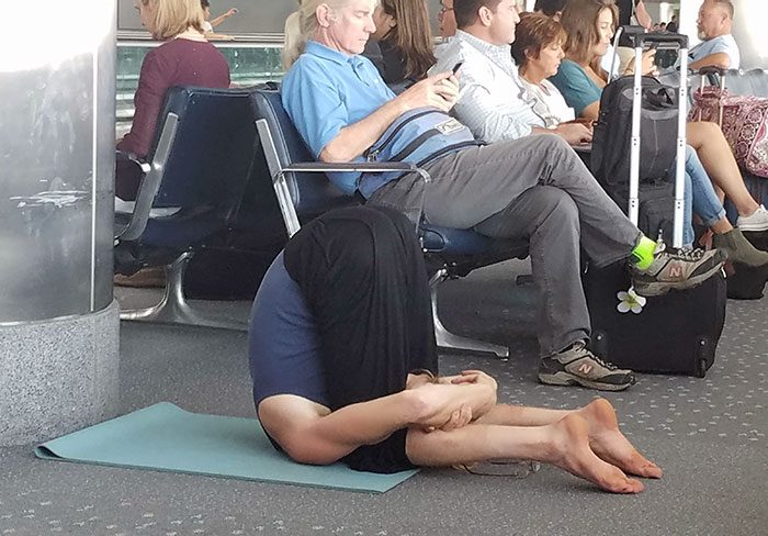Весёлые фото из аэропортов, где ожидание рейса превратилось в приключение