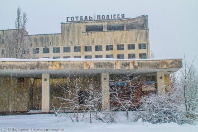 Зима, весна, лето и осень в Чернобыле