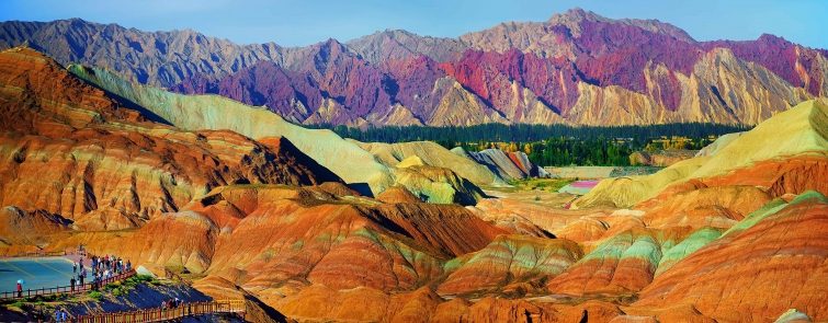 Пёстрые горы Китая, включённые в список ЮНЕСКО