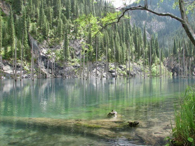 Загадка уникального озера-дикобраза в Казахстане