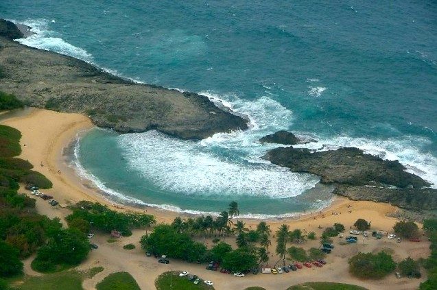 Мар-Чикита — необычный пляж в Пуэрто-Рико