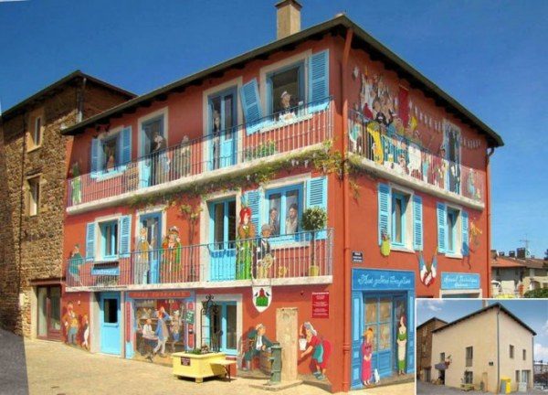Дом как холст: милейшие фасады французских зданий