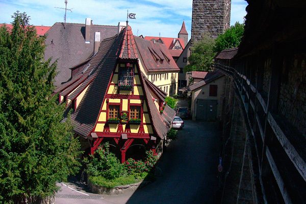 Ротенбург-на-Таубере — город-сказка, существующий наяву