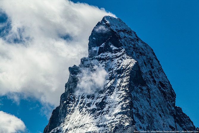 Гора с шоколадной обёртки: Маттерхорн — самый красивый пик планеты