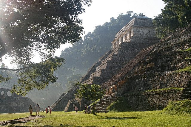 Красивейшие храмы древних майя