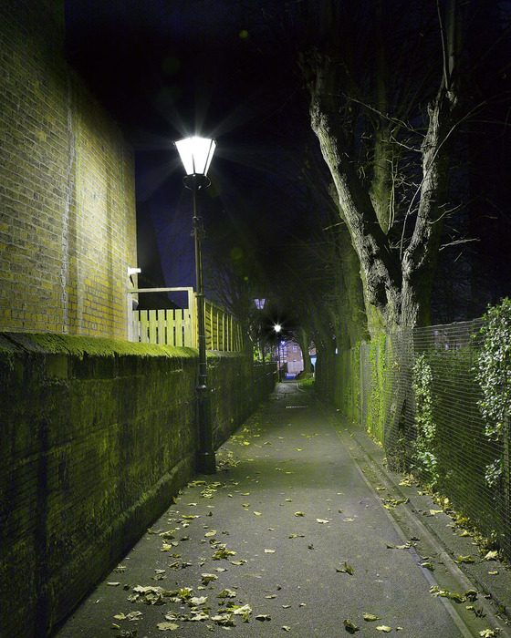 Лондон под покровом ночи